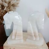 pair of onyx horse bookends
