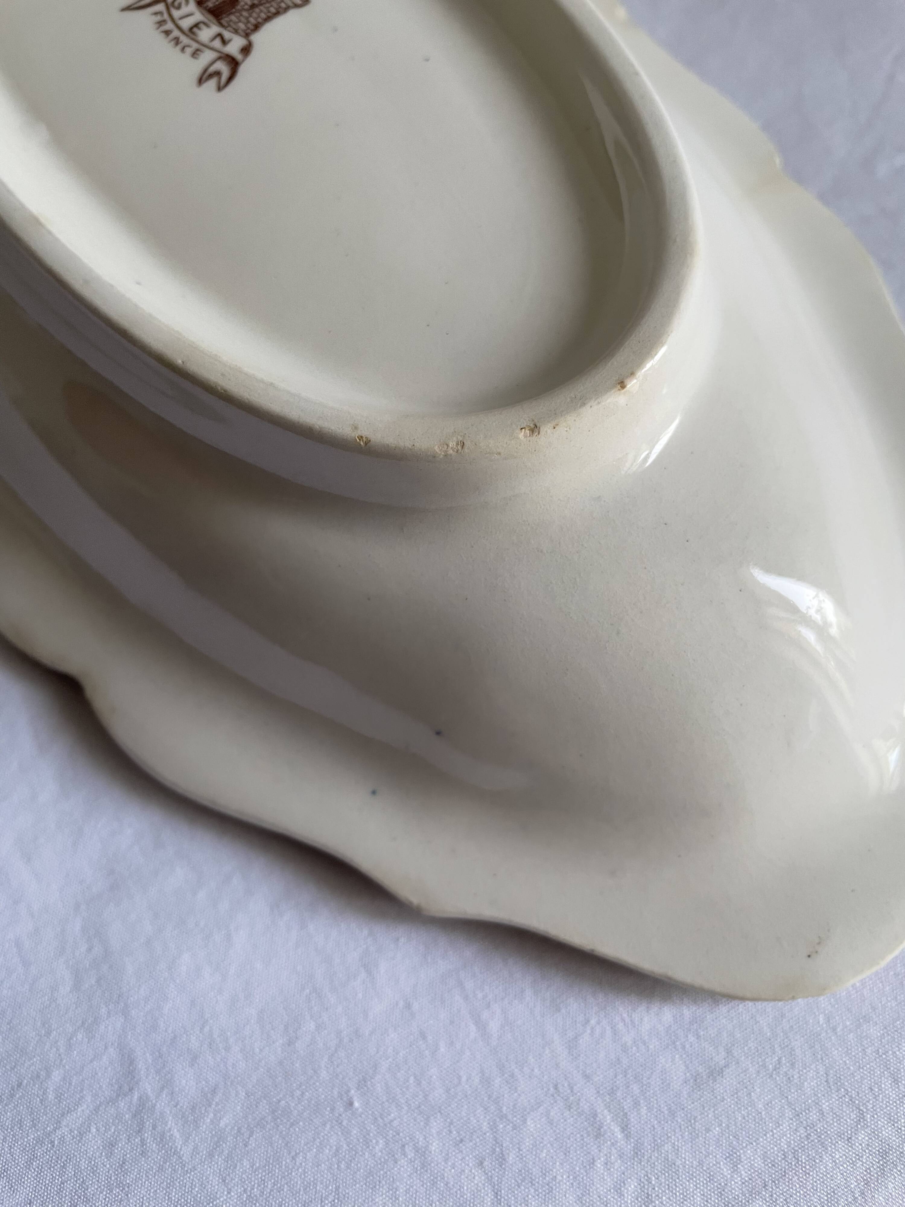 Gien earthenware dish