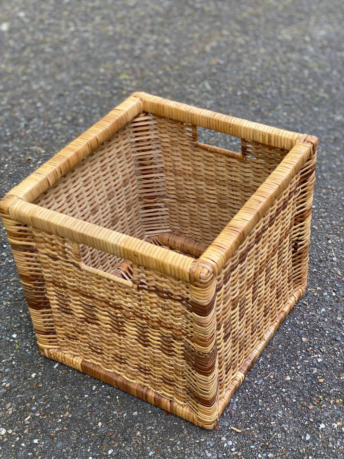 IKEA Branas woven rattan and wicker storage box