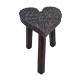 Heart tripod milking stool
