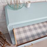 Blue vintage chest of drawers