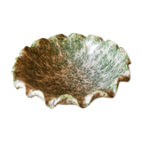 Ceramic bowl with hemmed edges