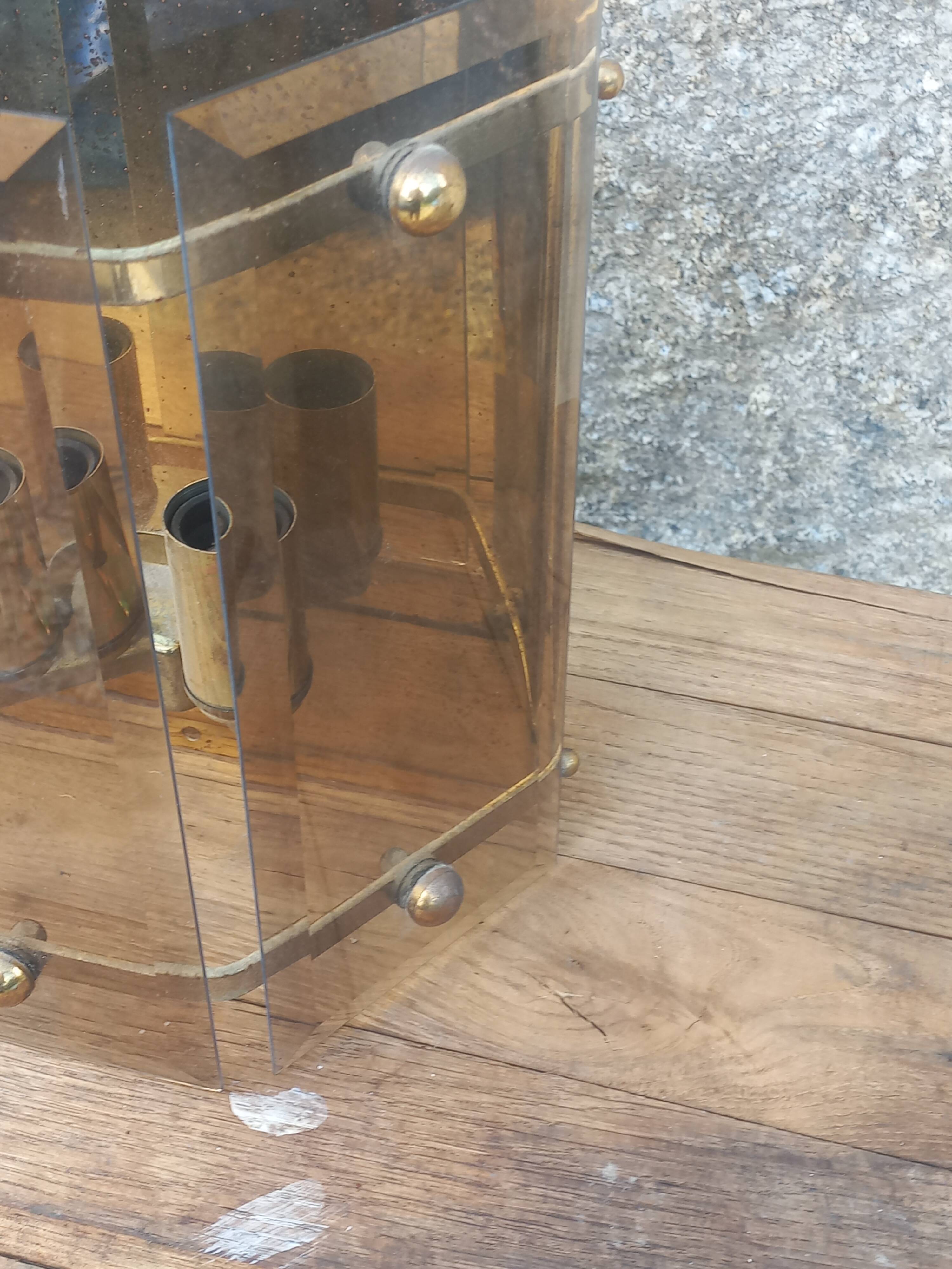 Pair of Pro Brennstelle designer wall lights from the 70s