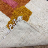 Handmade moroccan berber carpet 217 x 158 cm