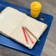 Vintage school desk
