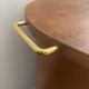 Rotating wooden bar cart from the 1950s.