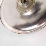 Set Of 2 Candlesticks Made In Silver Plated Brass Stamped I.P.O Hansen From 1890s