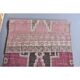 Vintage Pink Turkish Hand-Knotted Runner 75x342