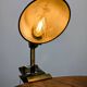 Lampe Adjusto-Lite à pince – métal doré & style industriel