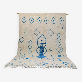 Tapis marocain berbère 309 x 207 cm tapis azilal en laine