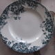 Set de 8 assiettes marie louise en faience de st Amand