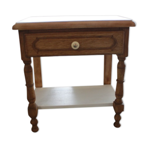 table de chevet relooké