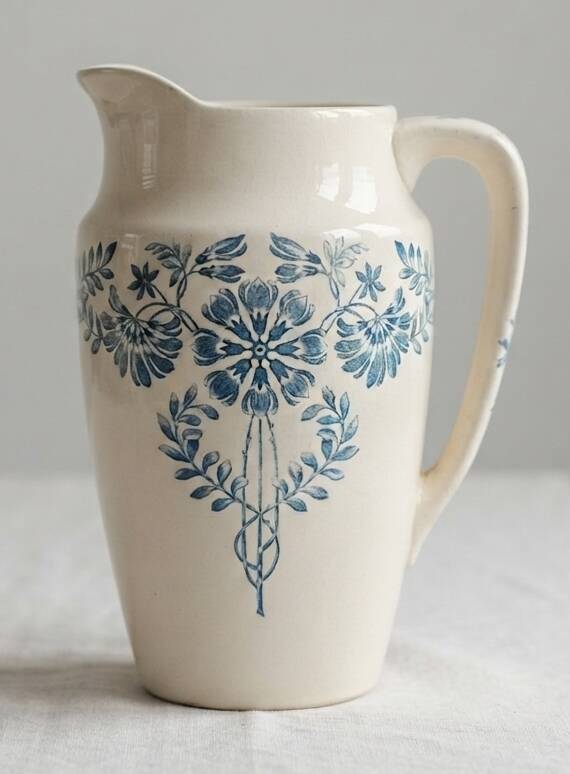 Art Nouveau toilet set "Georgette", Longchamp, 1890
