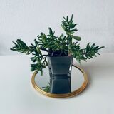 Vintage brass mirror