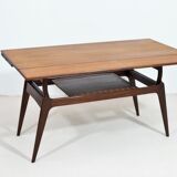 Teak metamorphic table