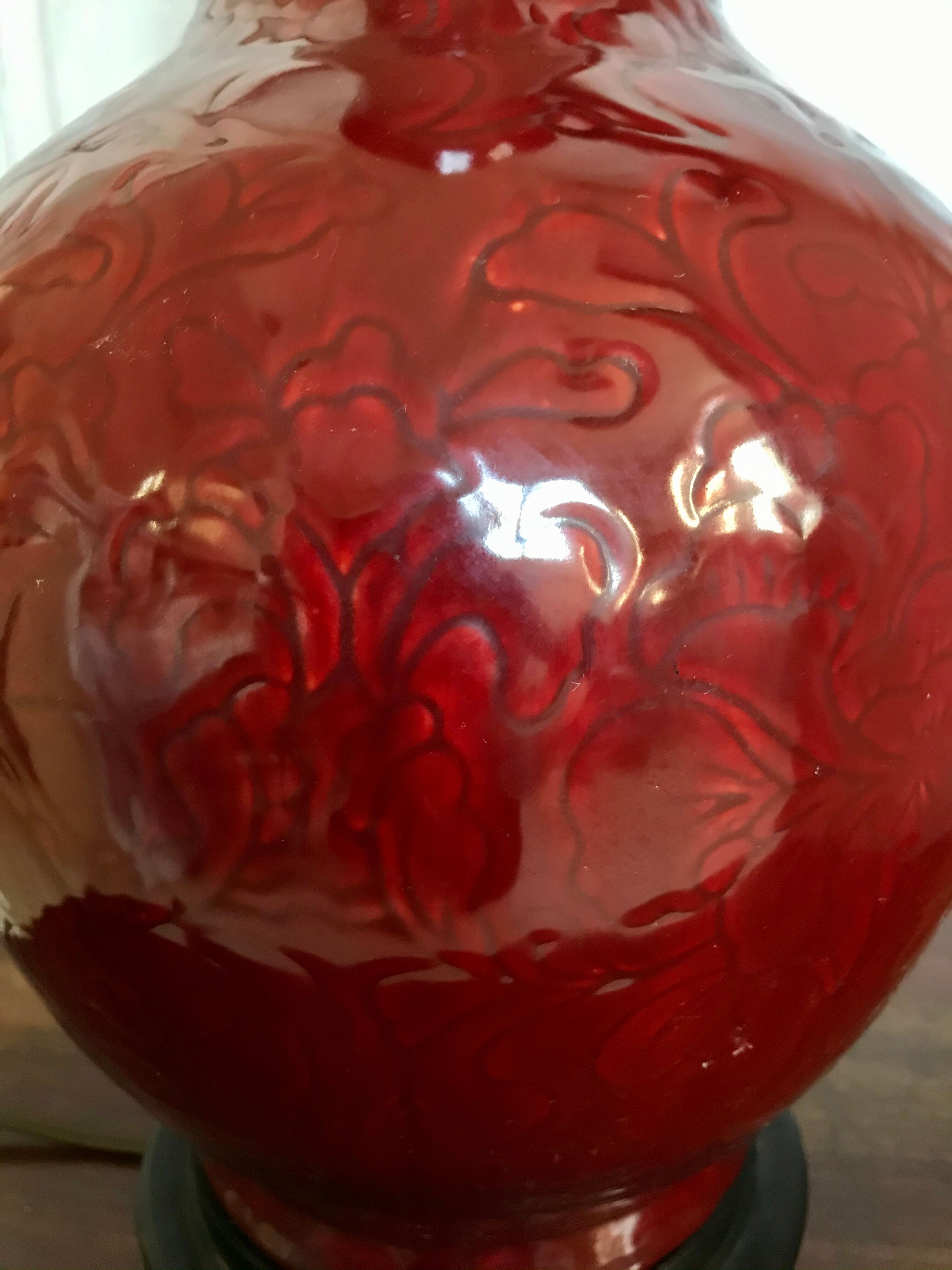 Vintage ceramic lamp