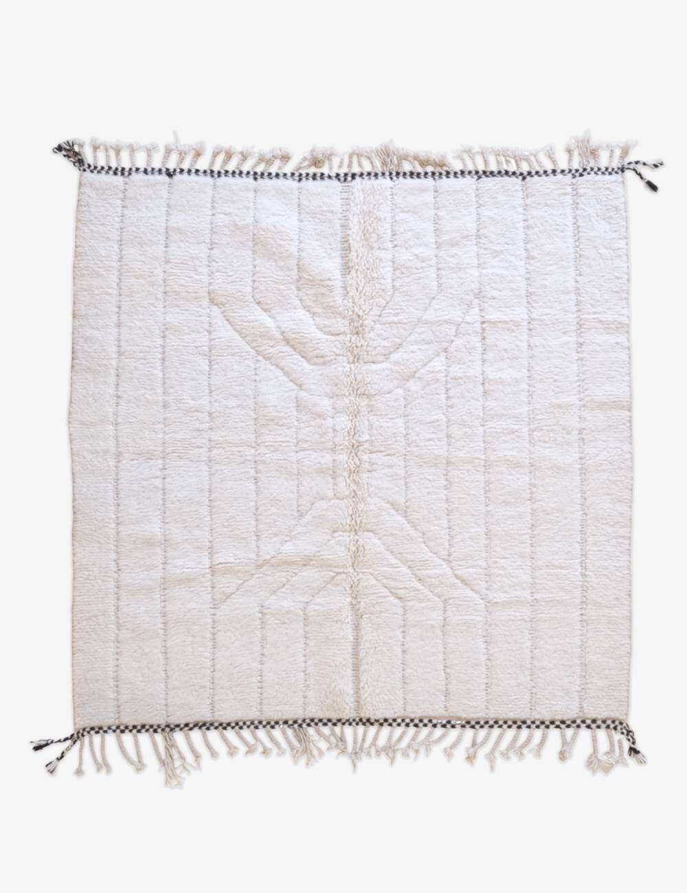 Tapis Beni Ouarain - 195 x 195 cm
