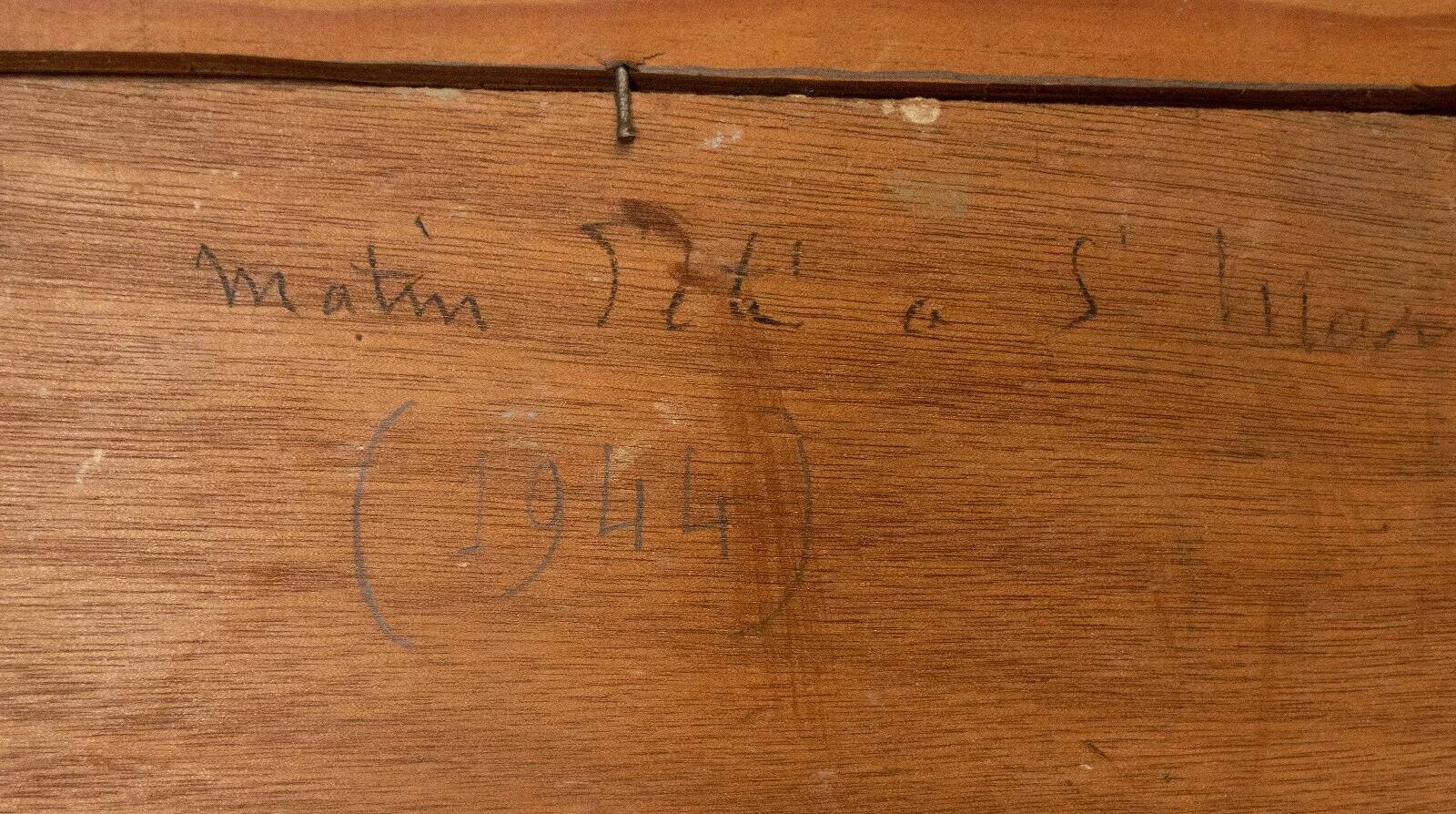 Mid 20th Century “Spring Morning” Foster Caddell Original Oil Painting,