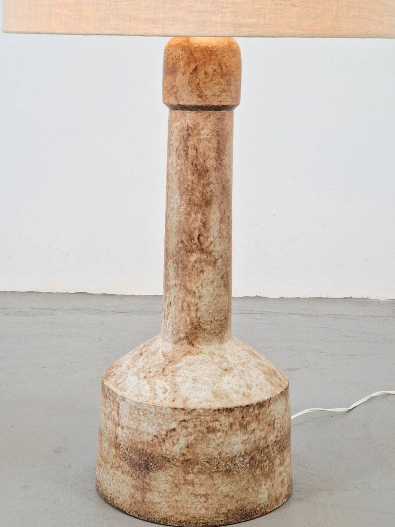 Mid-Century Modern Ceramic Floor or Table Lamp from Mobach, 1960s