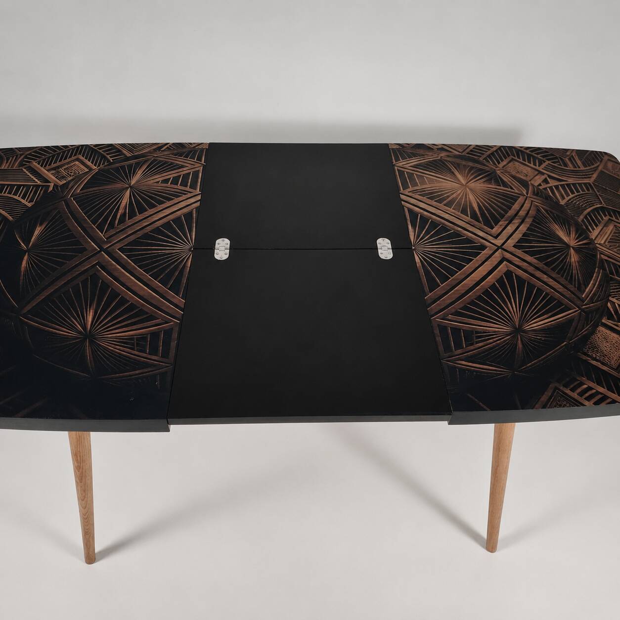 Table en bois vintage, années 1970