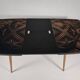 Table en bois vintage, années 1970