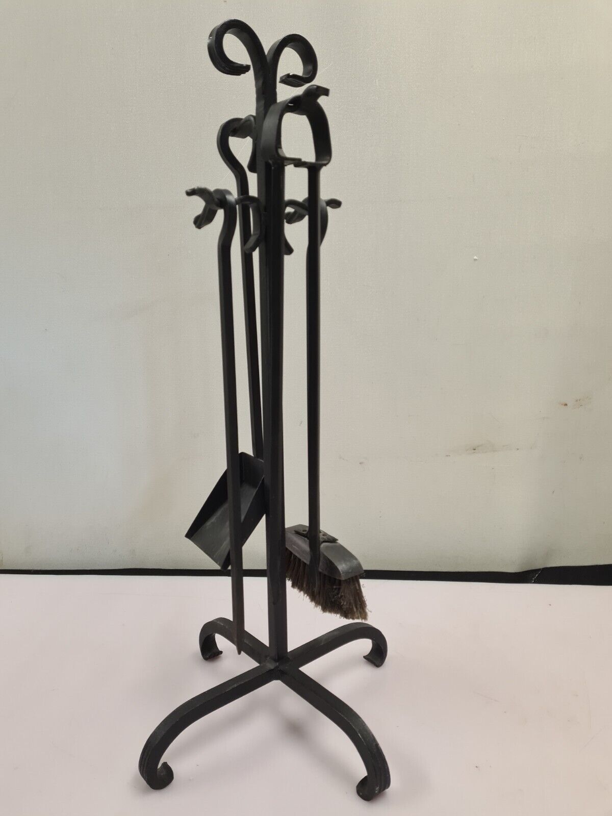 Wrought iron fireplace kit