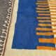 Large traditional handmade Berber rug custom size 3/4 m