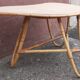 Coffee table, side table, pedestal table or end table in bamboo.