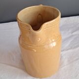Glazed stoneware carafe