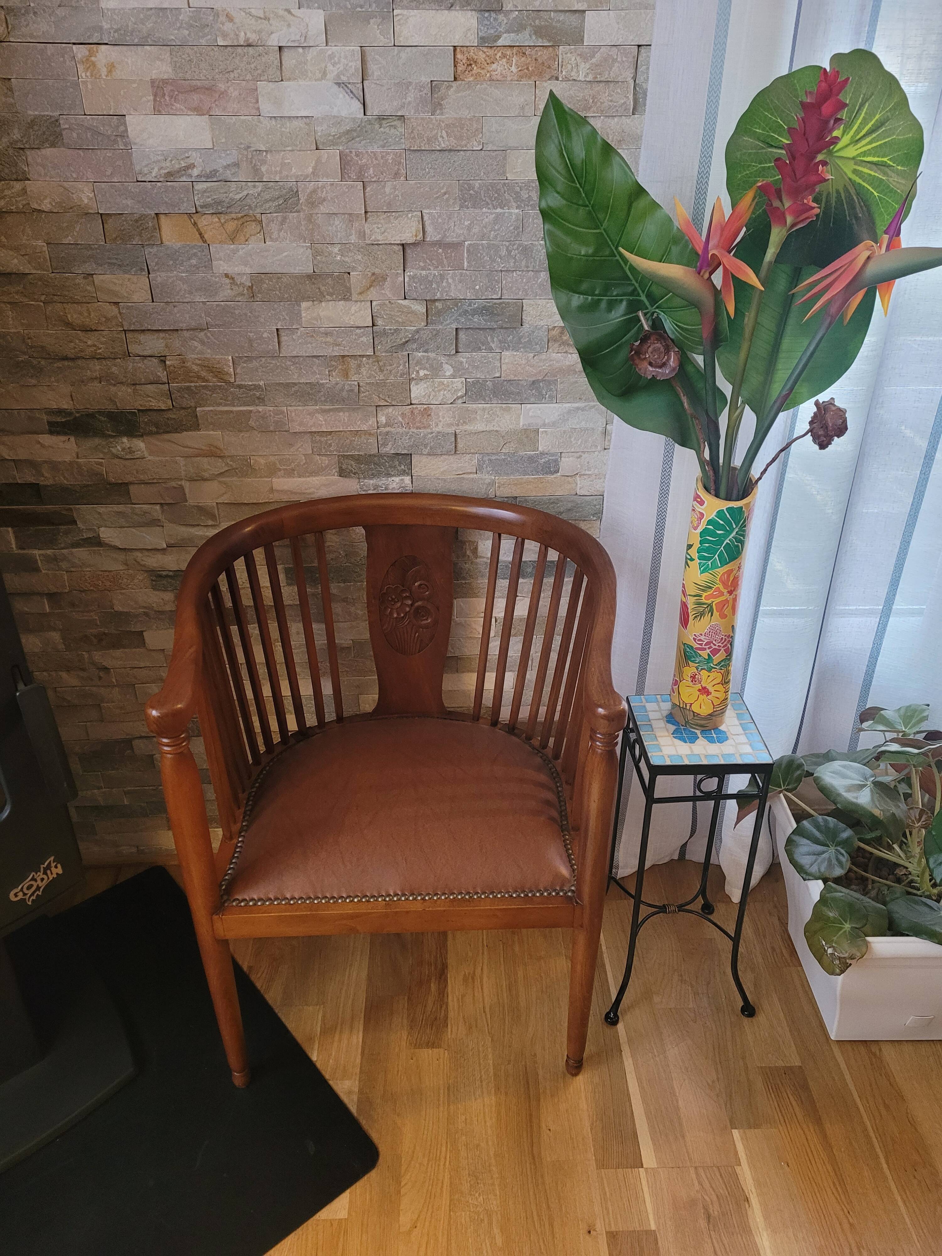 Art deco office chair