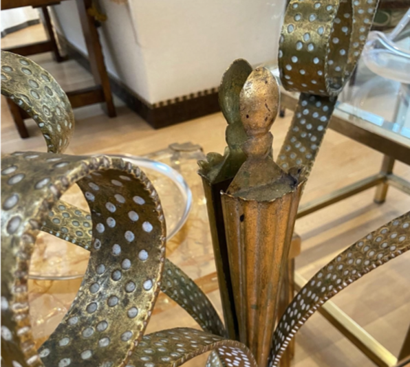 Pier Luigi Colli exceptional engraved and gilded mirror 126x237cm