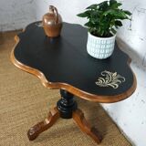 19th century violin table in walnut