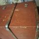 Vintage vintage old travel trunk dating from the 1920s/1940s