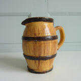 Water pitcher trompe l'oeil barrel