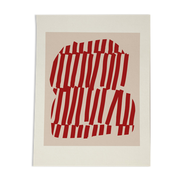 Abstract giclee art print, 50x70cm