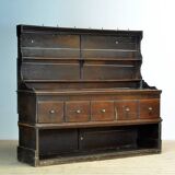 English oak sideboard, circa 1720