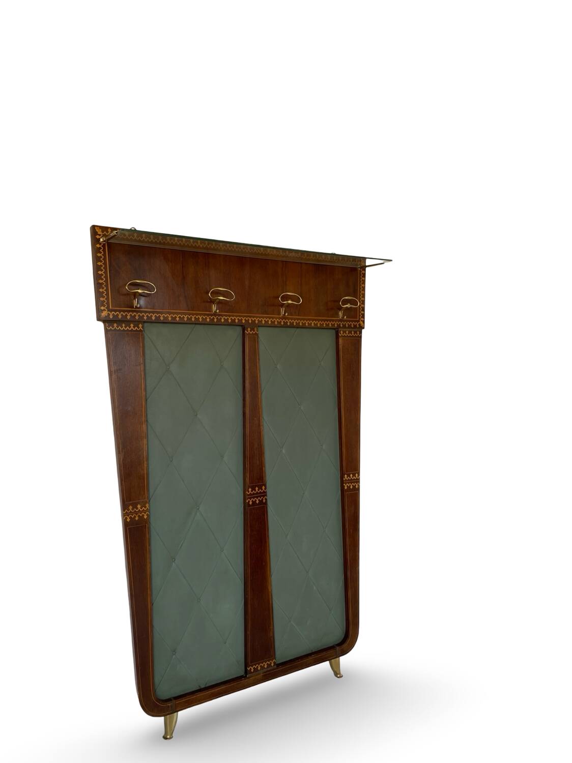 Porte-manteau mural italien des années 60