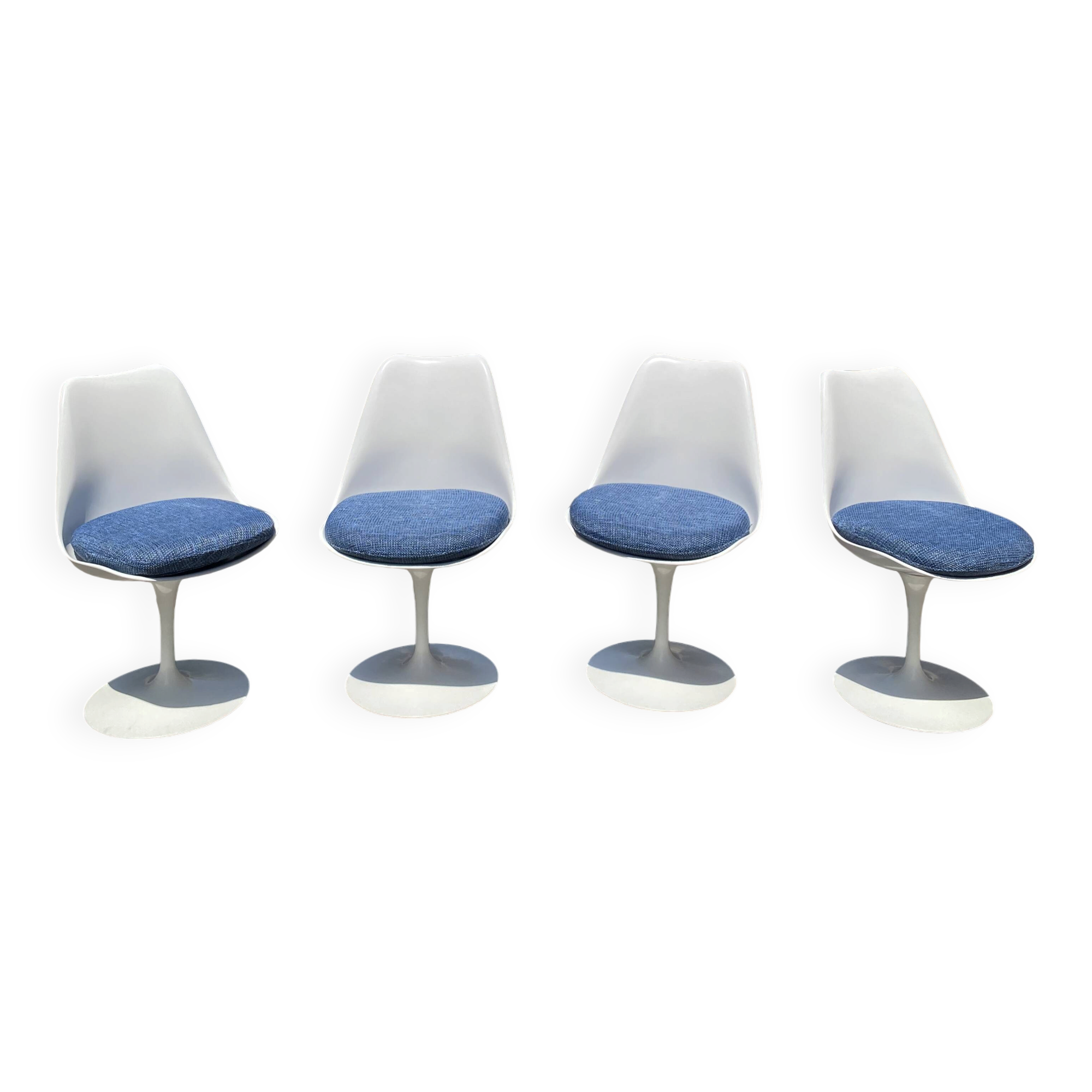 Tulip chairs by eero saarinen for knoll