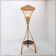 Lampadaire tripode en rotin, 1960