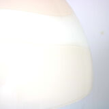 1970s glass hanging lamp by Leucos, Italy