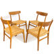 Chaises Ch23  par Hans J. Wegner pour Carl Hansen & Søn