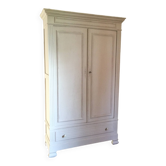 Old patinated wardrobe