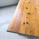 Mountain furniture table made of solid pine