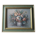 Still life canvas signed