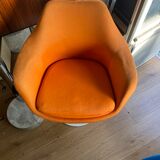 Armchair Eero Saarinen swivel edition Knoll vinage circa 1970