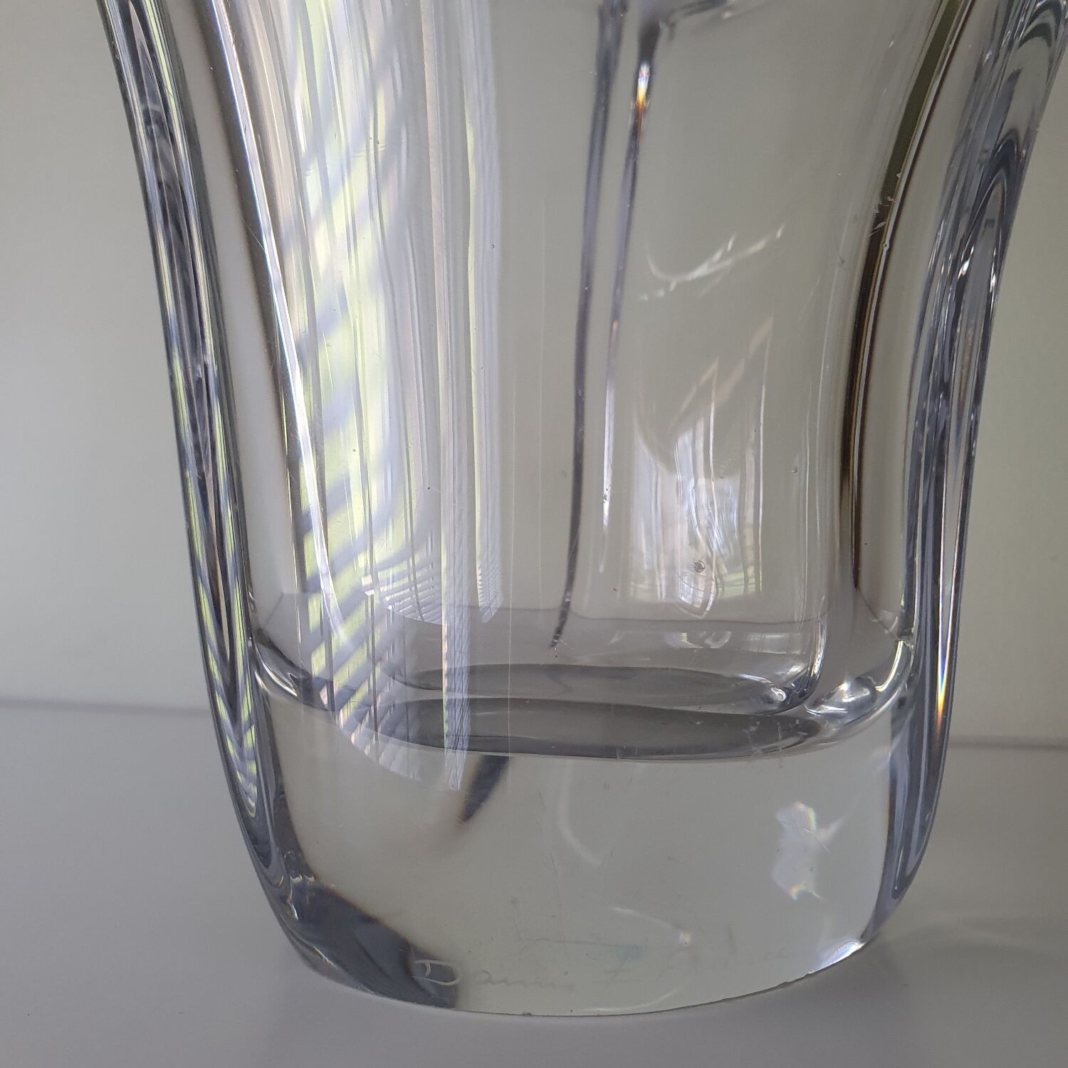 Crystal vase