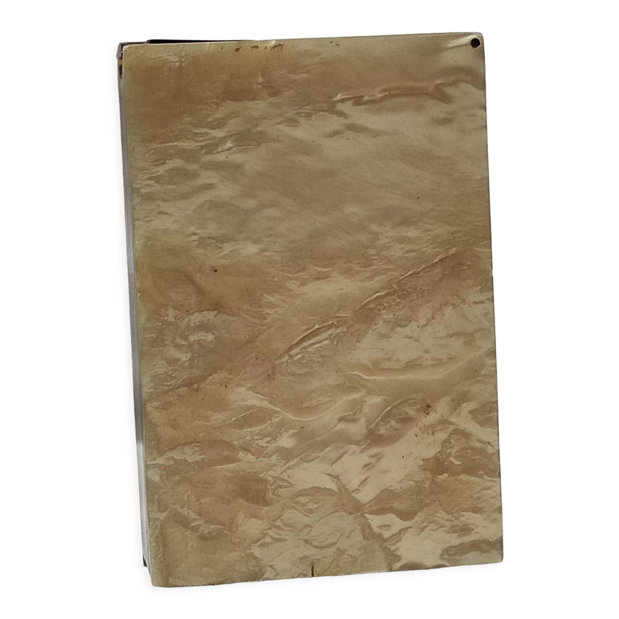 Cigarette case, 1930, tortoise scale & mother-of-pearl