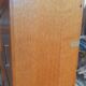 Shelves, bookcase with vintage sliding doors