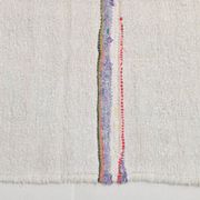 2x5 Natural White Turkish Vintage Runner Rug, 72x169Cm