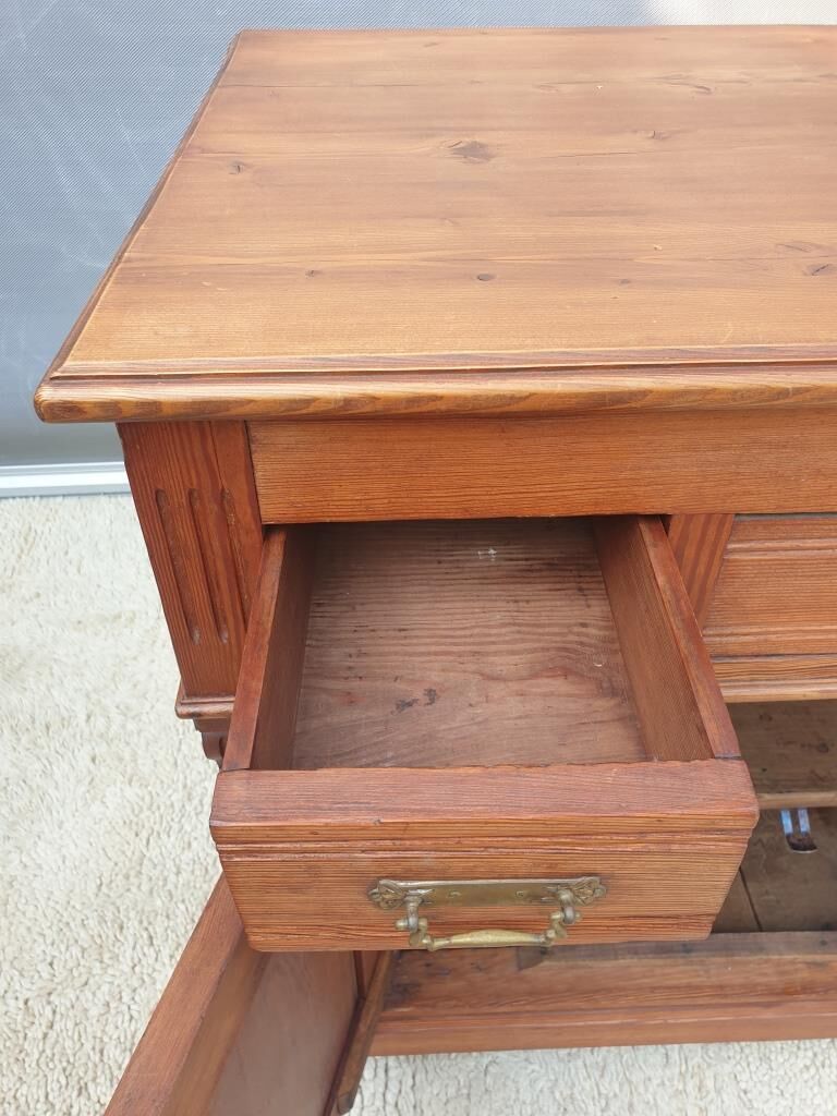 Comptoir buffet pitchpin 1900